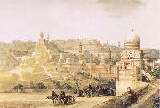 David Roberts The Citadel of Cairo oil painting picture wholesale